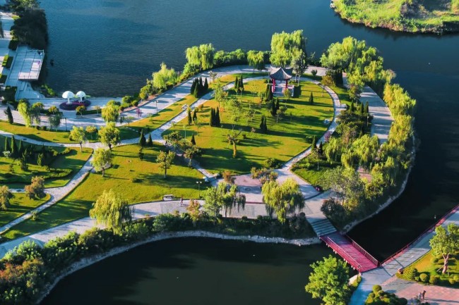 济南商河县：绘一城水清岸绿生态新画卷(图1)