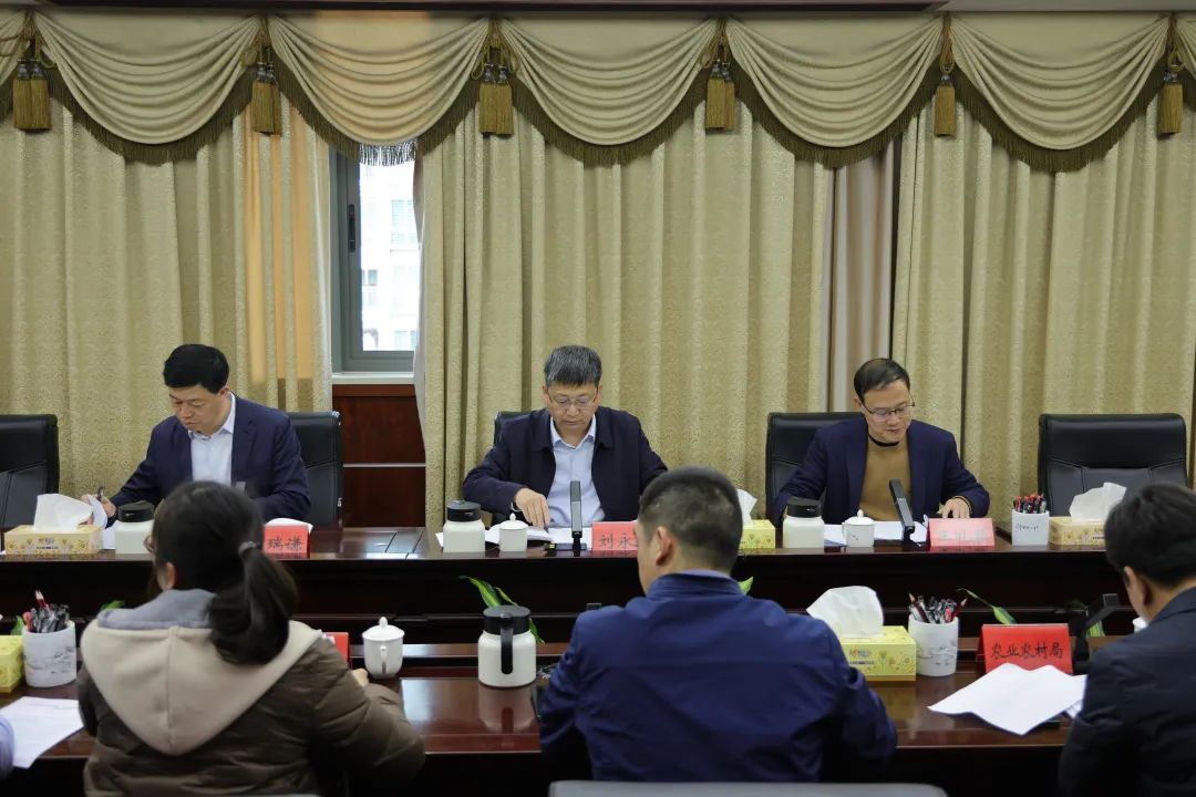安溪县召开县政府重点工作调度会！事关大白濑水利枢纽工程！(图1)