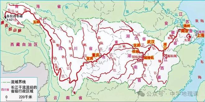 【地理视角】认识2025央视春晚四大会场附长江流域知识整理(图2)