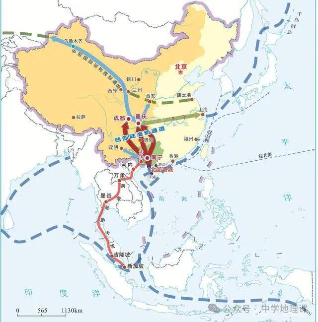 【地理视角】认识2025央视春晚四大会场附长江流域知识整理(图3)