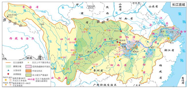 【地理视角】认识2025央视春晚四大会场附长江流域知识整理(图14)