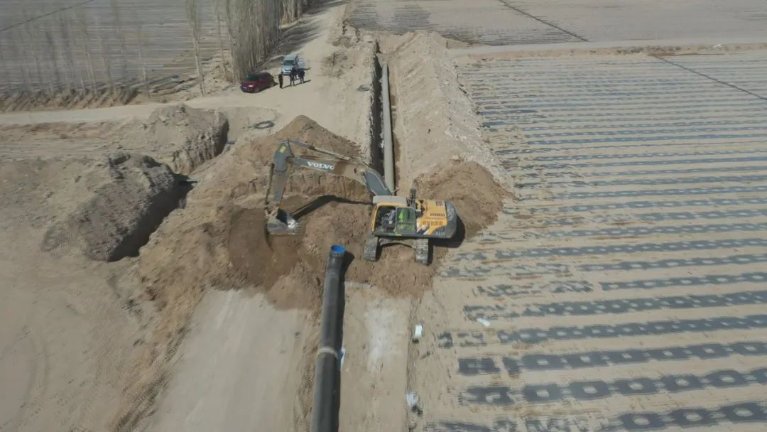 焉耆县国营农牧场中型灌区续建配套与节水改造工程解锁灌溉新模式(图1)