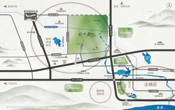 合肥云水岗北【2025合肥有哪些改善房值得买】(图4)