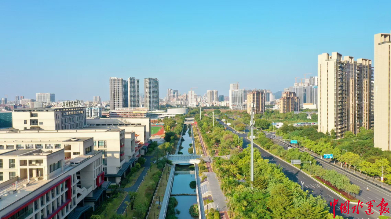 广州白云新城排渠景观扮靓城区颜值(图1)