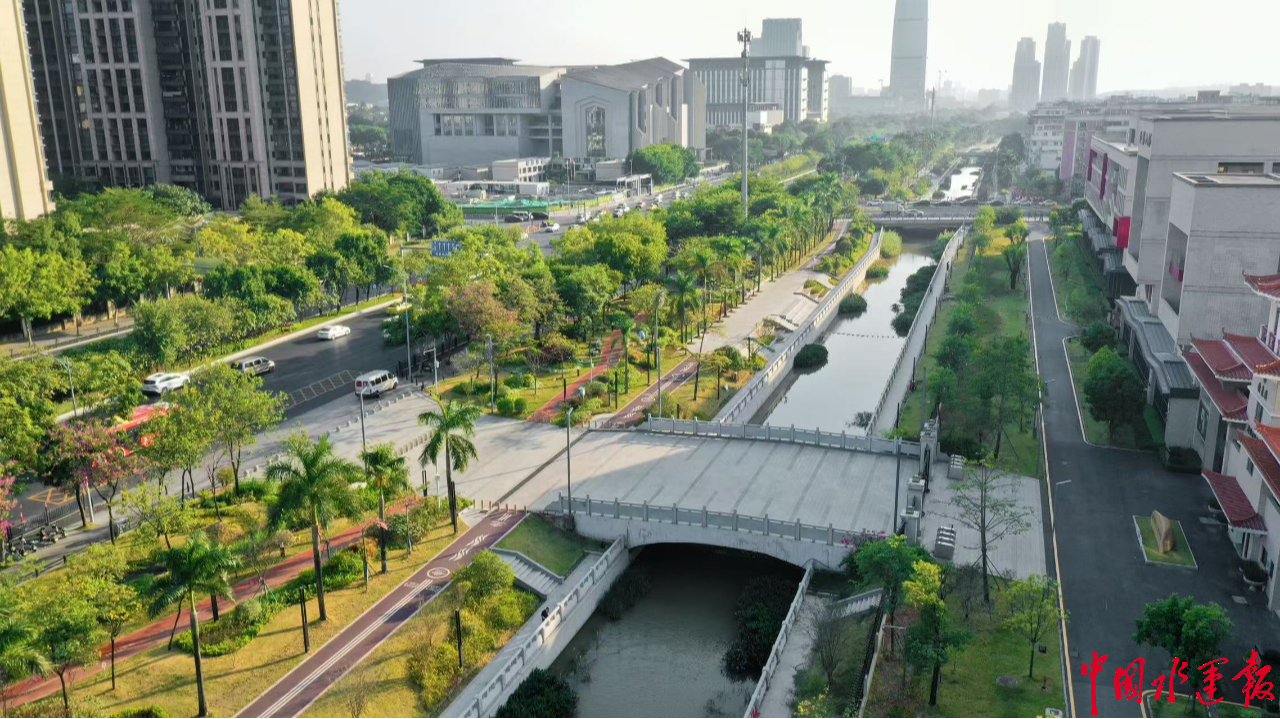 广州白云新城排渠景观扮靓城区颜值(图2)