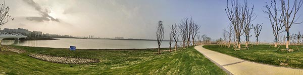 安庆市实施一系列水环境综合治理工程——连通城市水系打造一城活水(图1)