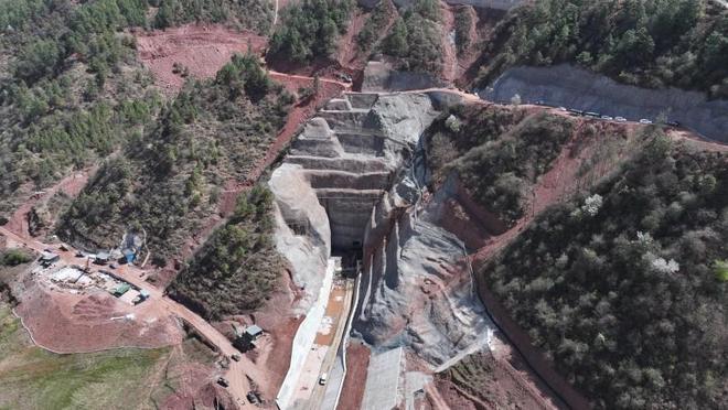 凉山喜德：米市水库建设加快 建成后总库容达1．63亿立方米(图2)