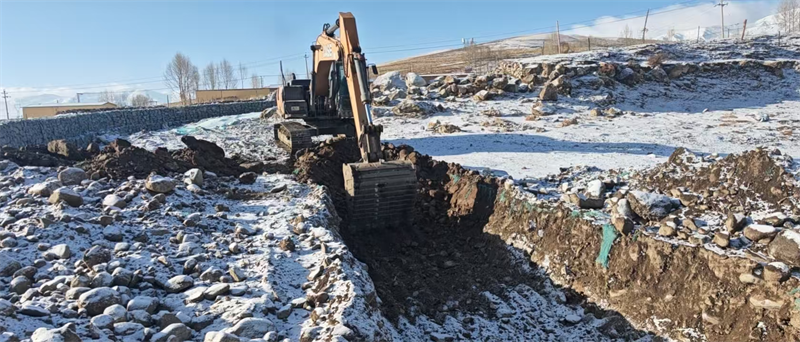 青海省藥水河幸福河湖建設項目全面復工(图1)