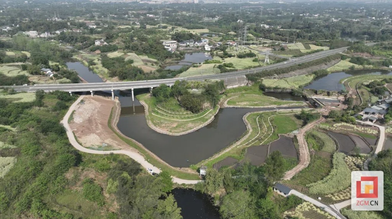 一溪碧水映新村 自貢沿灘區仙市鎮圍繞綜合治理項目繪就和美新圖景(图1)